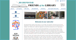 Desktop Screenshot of dblibraryfriends.org